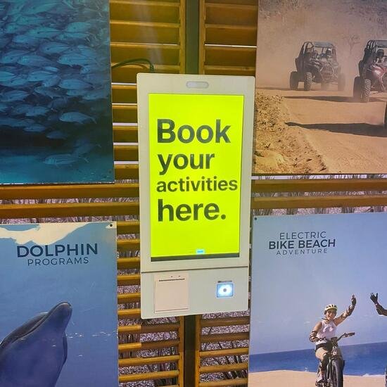 Maquina expendedora de tours