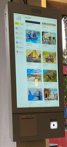 Pantalla de lista de tours